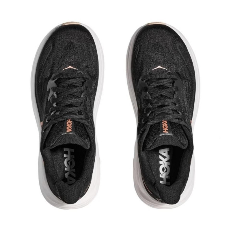 ZAPATILLAS HOKA CLIFTON 10 MUJER NEGRO 1162031-BRG