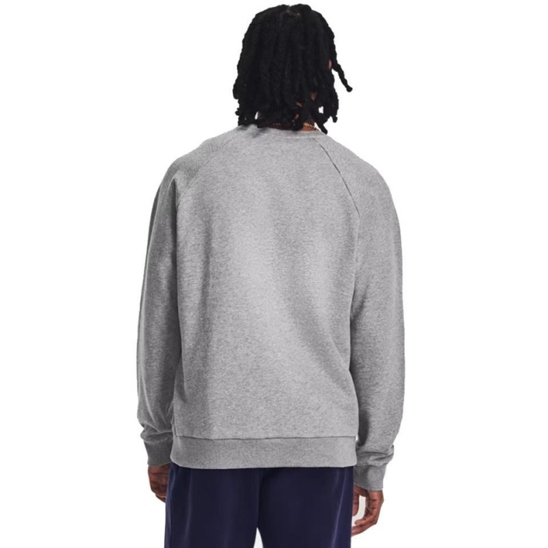 SUDADERA UNDER ARMOUR RIVAL GRIS 1379755-025