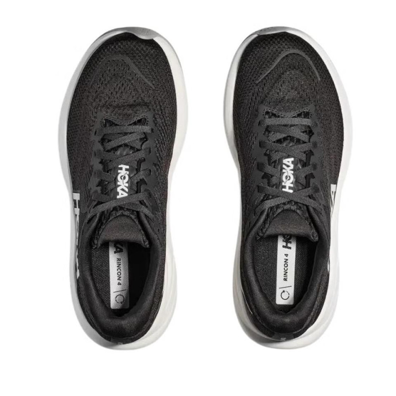 ZAPATILLAS HOKA RINCON 4 BLACK - WHITE 1155130-BWH
