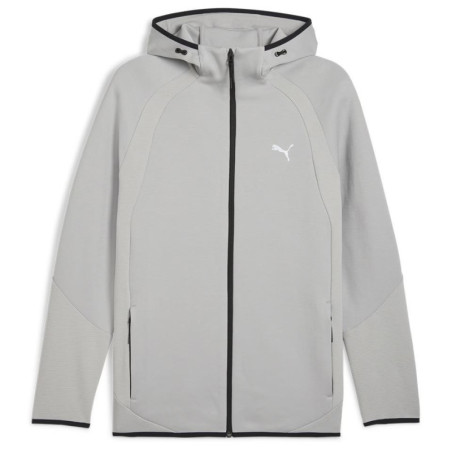 SUDADERA PUMA EVOSTRIPE CREMALLERA GRIS 688231-63