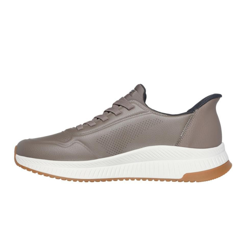 ZAPATILLAS SKECHERS BOBS SQUAD TAUPE 118424-TPE