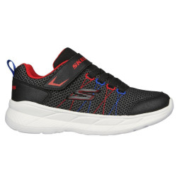 ZAP N SKECHERS SNAP SPRINT NEGRO ROJO