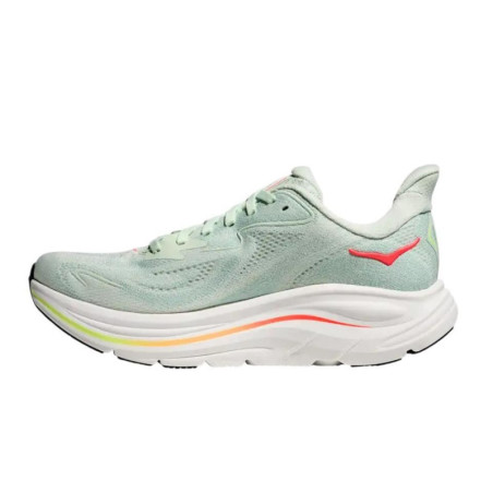 ZAPATILLAS HOKA CLIFTON 10 VERDE MUJER 1162031-SLS
