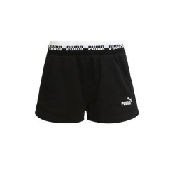 PANTALON CORTO PUMA NEGRO Y BLANCO 855965-01