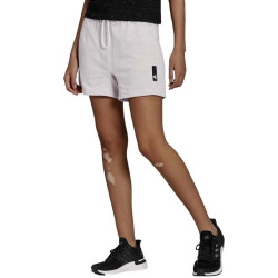 PANTALON CORTO ADIDAS ROSA PALIDO MUJER HE0439