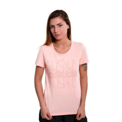 CAMISETA ADDIAS W MO PR T-SHIRT ROSA EH6470