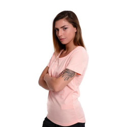 CAMISETA ADDIAS W MO PR T-SHIRT ROSA EH6470 2