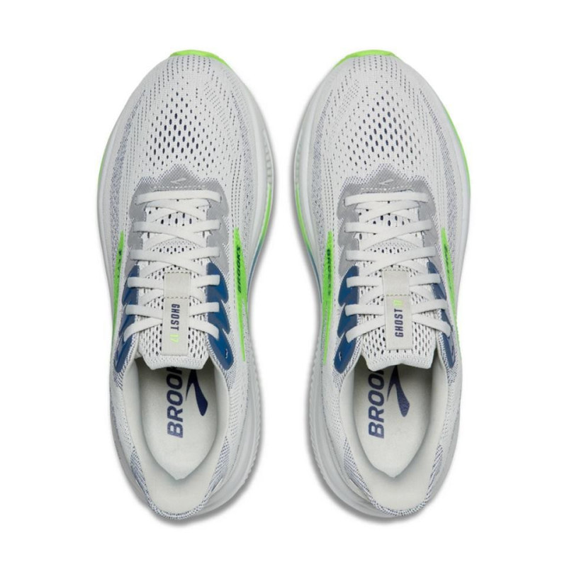 ZAPATILLAS BROOKS GHOST 17 GRIS VERDE 1104421D454