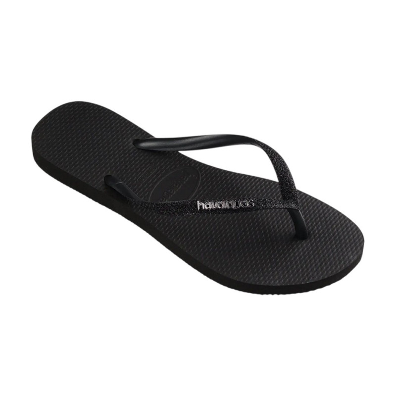 CHANCLAS HAVAIANAS SLIM GLITTER NEGRO 4146975-1069