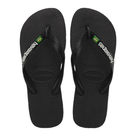 CHANCLAS HAVAIANAS BRASIL LOGO NEGRO 4110850-1069