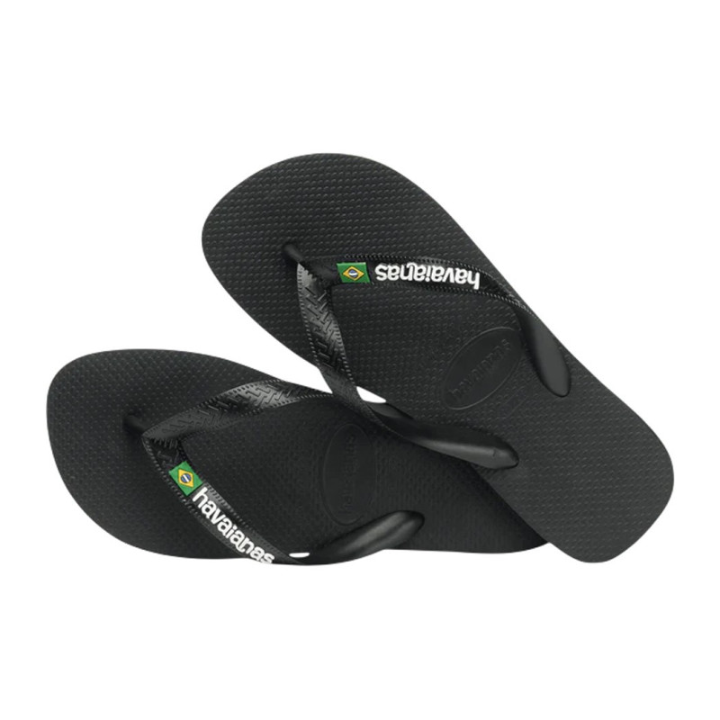 CHANCLAS HAVAIANAS BRASIL LOGO NEGRO 4110850-1069