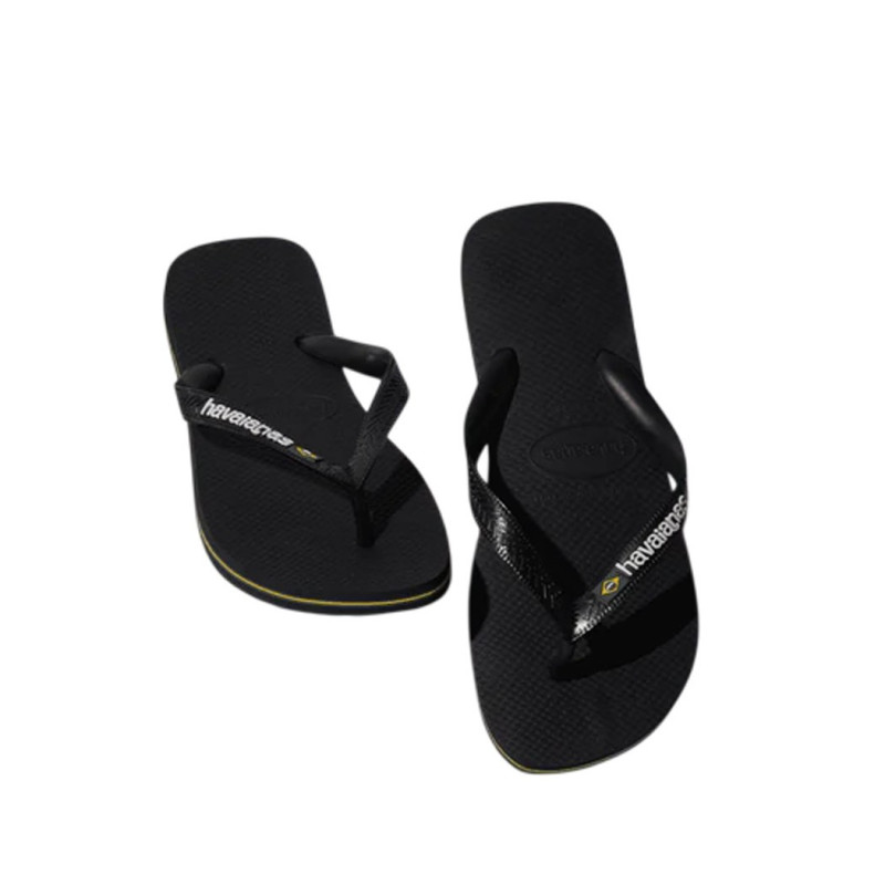 CHANCLAS HAVAIANAS BRASIL LOGO NEGRO 4110850-1069