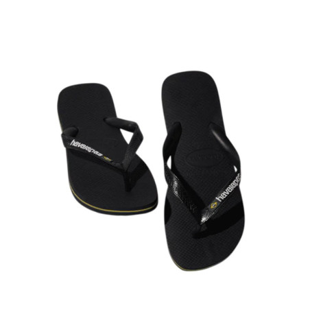 CHANCLAS HAVAIANAS BRASIL LOGO NEGRO 4110850-1069