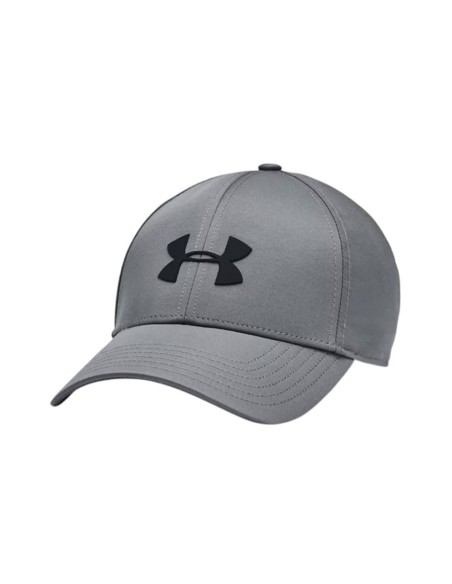 GORRA UNDER ARMOUR GRIS BLITZING LOW 1369781-012