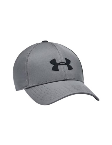 GORRA UNDER ARMOUR GRIS BLITZING LOW 1369781-012