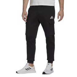PANTALO H ADIDAS LARGO NEGRO CARGO