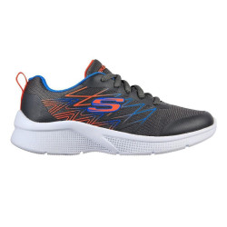 ZAPATILLA SKECHERS MICROSPEC- QUICK GRIS NARANJA 2