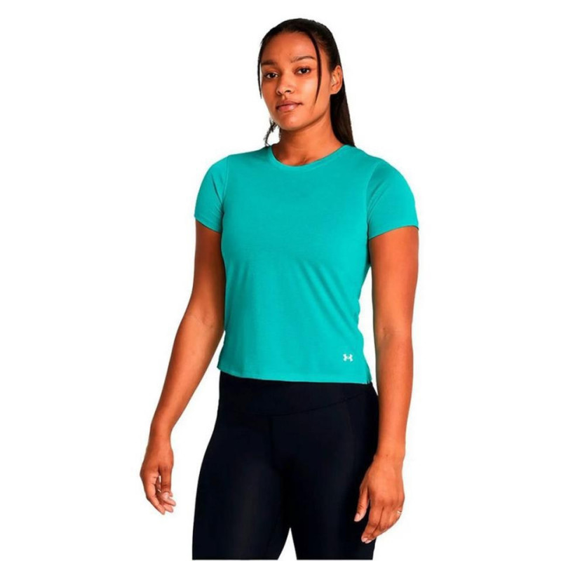 CAMISETA UNDER ARMOUR VERDE MUJER 