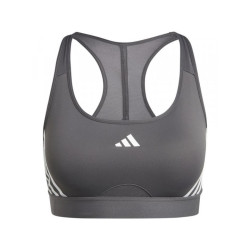 TOP ADIDAS POWER GRIS CON SOPORTE
