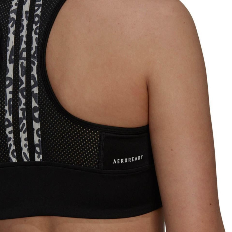 TOP ADIDAS NEGRO LEOPARDO