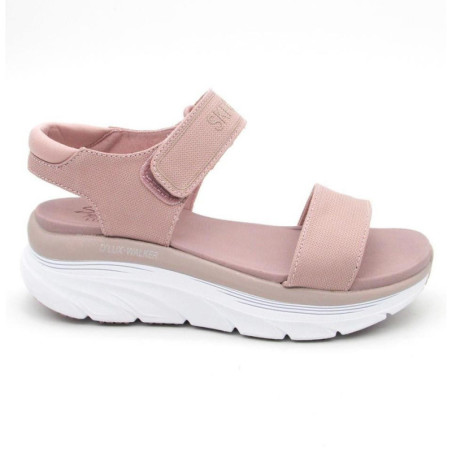 SANDALIA SKECHERS D´LUX WALKER ROSA