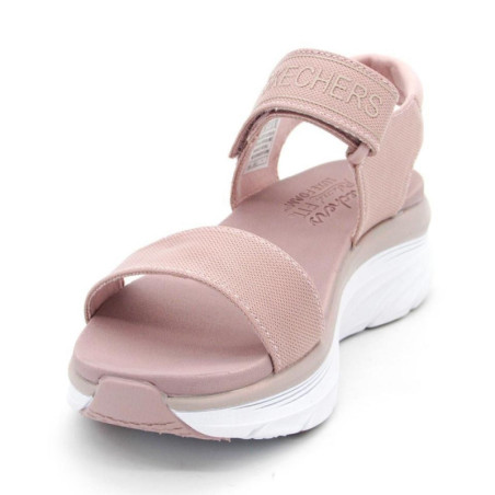 SANDALIA SKECHERS D´LUX WALKER ROSA
