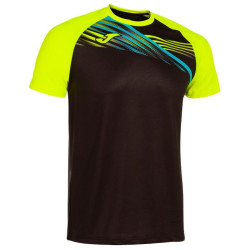 CAMISETA JOMA ELITE X NEGRO AMARILLO