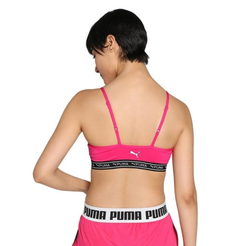 TOP PUMA MOVE STRING ROSA NEGRO 