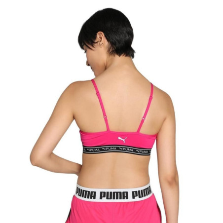 TOP PUMA MOVE STRING ROSA NEGRO 