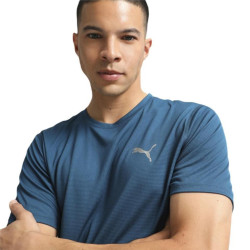 CAMISETA PUMA RUN FAVORITE VELOCIT AZUL  2