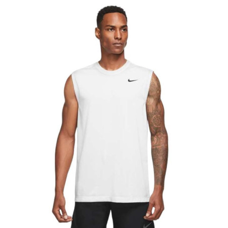 CAMISETA NIKE SIN MANGAS BLANCA DRI-FIT DX0991-100