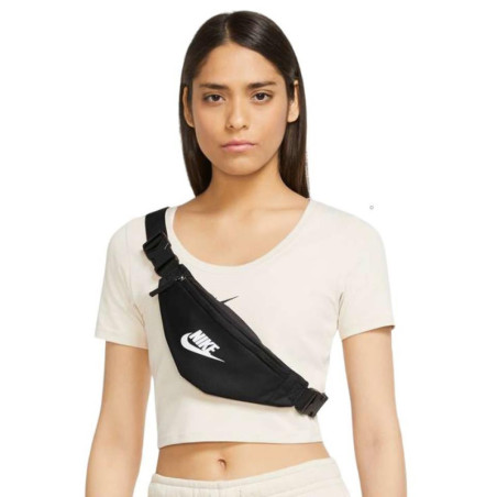 RIÑONERA NIKE HERITAGE NEGRA 1L DB0488-010