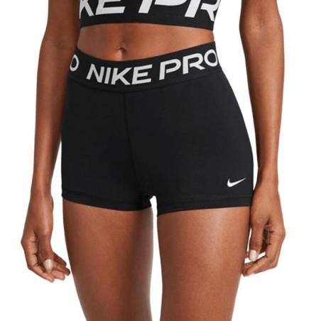 PANTALON CORTO NIKE PRO NEGRO MUJER CZ9857-010 