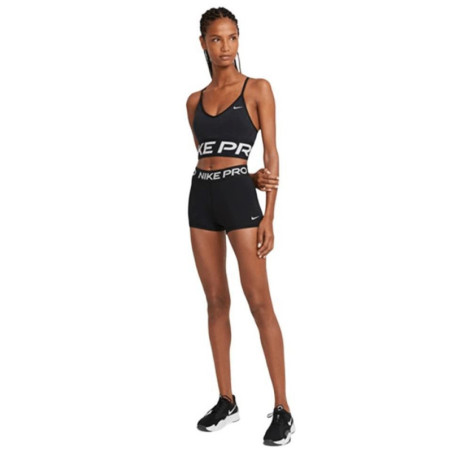 PANTALON CORTO NIKE PRO NEGRO MUJER CZ9857-010 