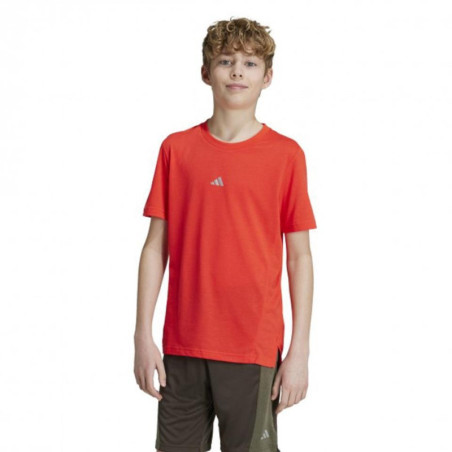 CAMISETA ADIDAS J D47 ROJA NIÑO IV9575
