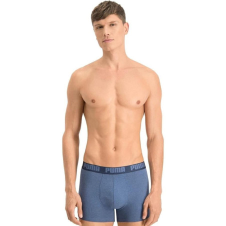 BOXER BASIC PUMA AZUL PACK 2 HOMBRE 521015001-037