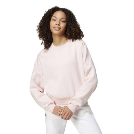 SUDADERA ADIDAS ESSENTIALS SMALL LOGO ROSA IX7954