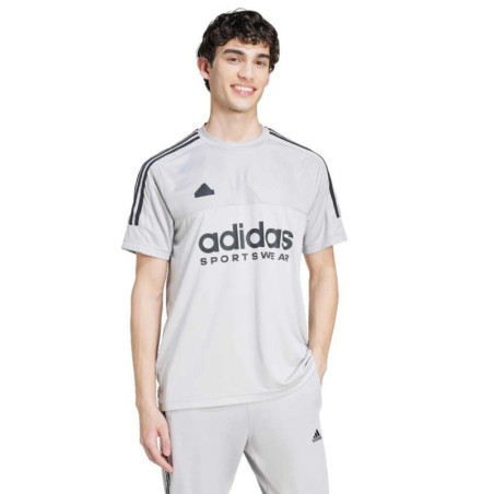 CAMISETA ADIDAS M TIRO Q1 GRIS IW5958