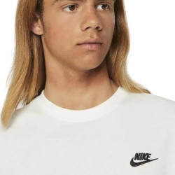 CAMISETA NIKE NSW CLUB TEE BLANCO AR4997-133 2