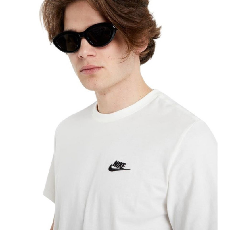 CAMISETA NIKE NSW CLUB TEE BLANCO AR4997-133