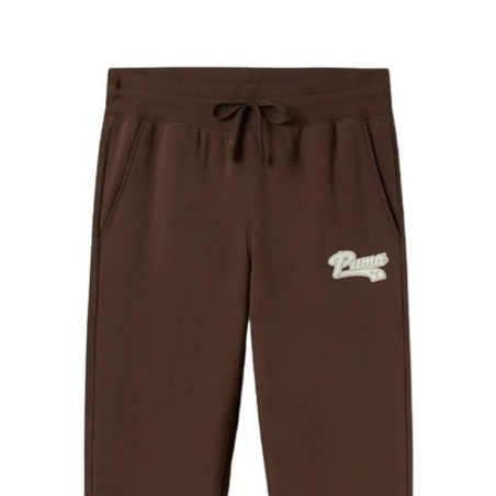 PANTALON PUMA SCRIPT MARRON MUJER 686902-65
