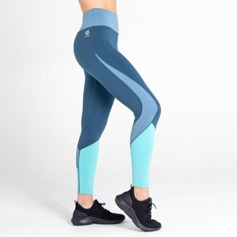 MALLA DARE 2 B LARGA MUJER AZUL-CELESTE DWJ503-WSD
