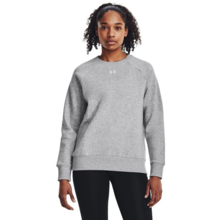 SUDADERA UNDER ARMOUR RIVAL GRIS 1379508-012